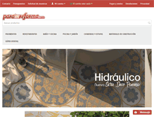 Tablet Screenshot of paratureforma.com